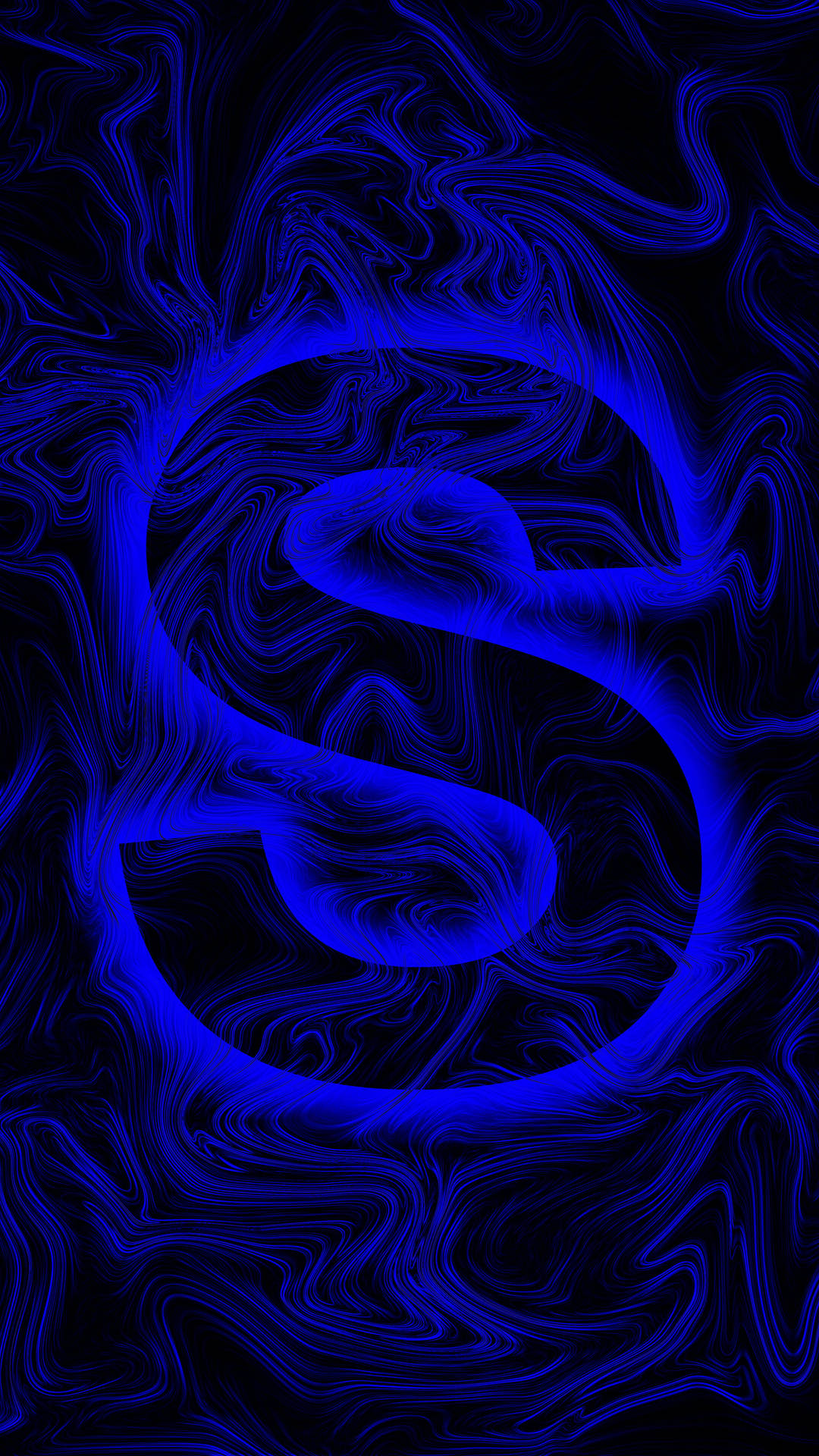Blue Waves S Alphabet