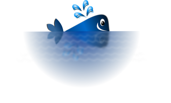 Blue Whale Cartoon Vector PNG
