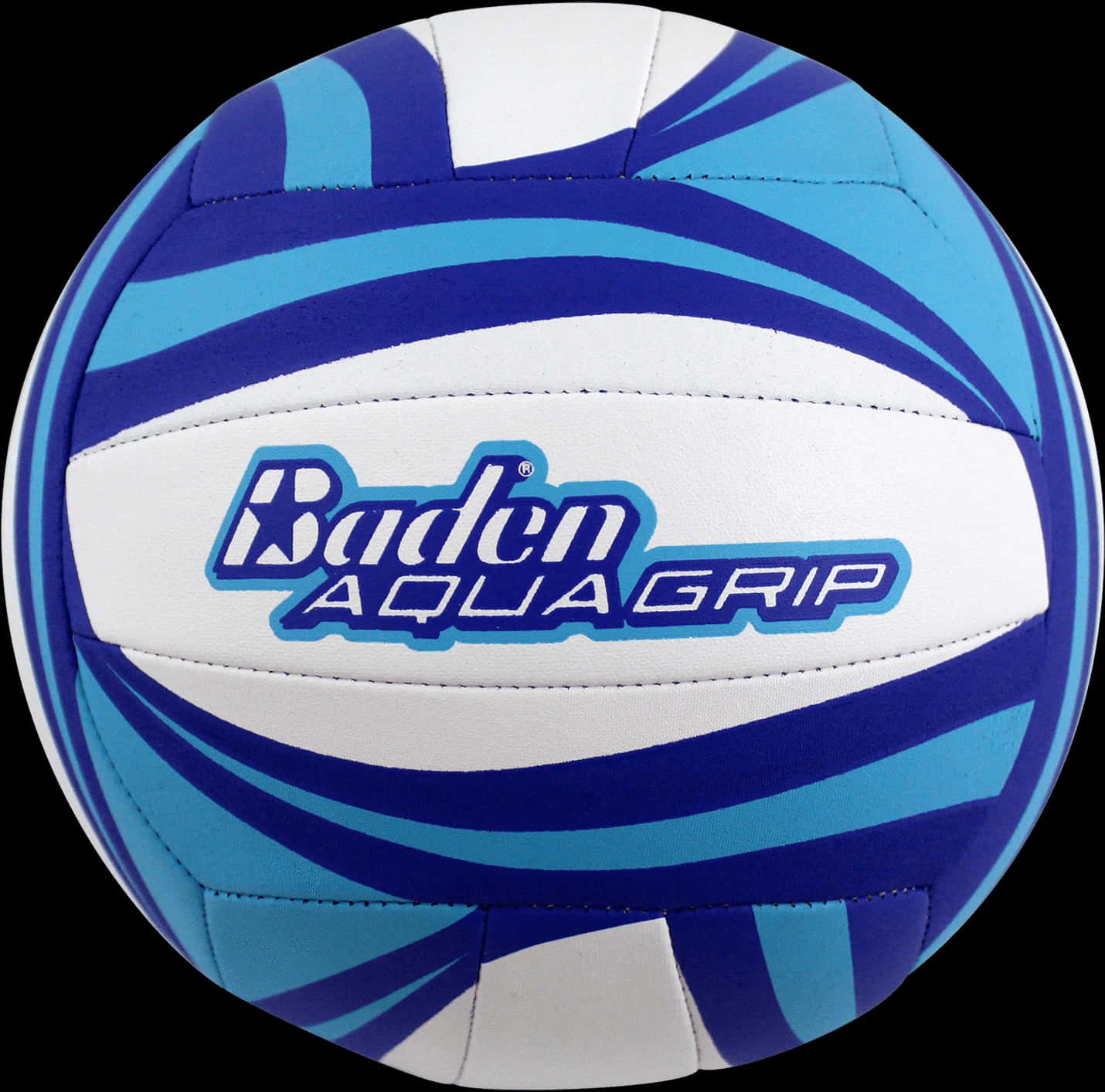 Blue White Baden Volleyball PNG