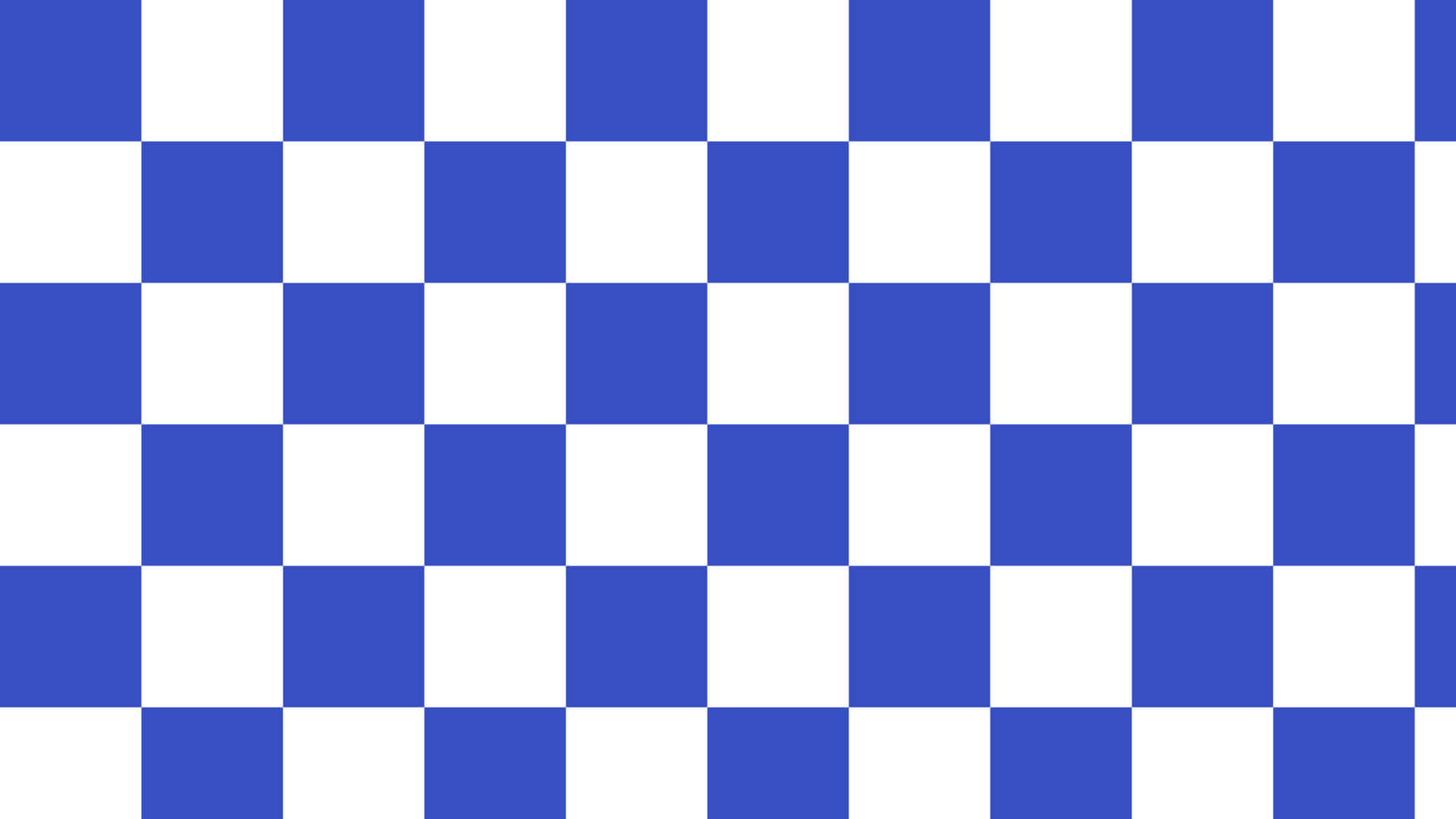 Blue White Checkerboard Pattern Wallpaper