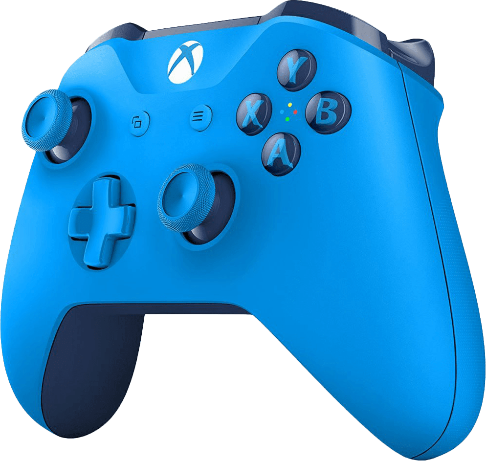 Download Blue Xbox Controller Image | Wallpapers.com