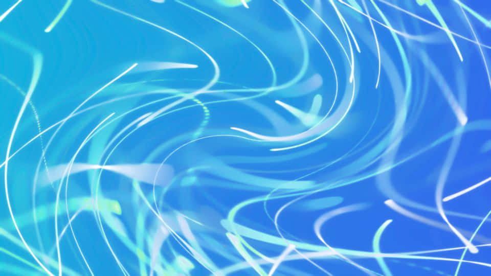 Mystical Blue Universe Zoom Background