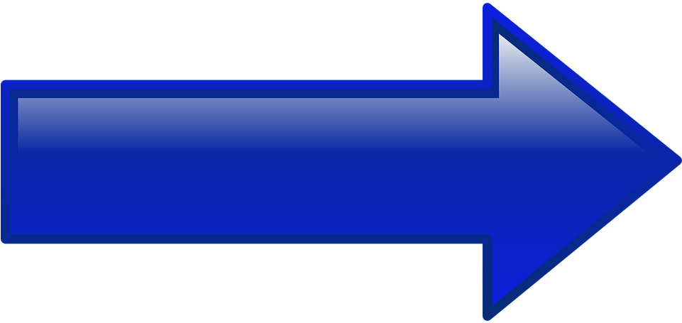 Blue3 D Arrow Graphic PNG
