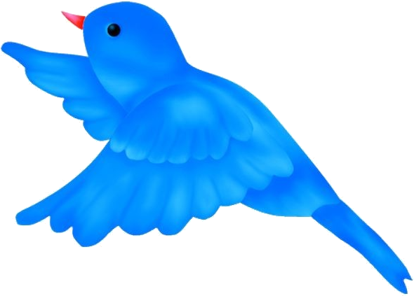 Blue_ Bird_in_ Flight.png PNG