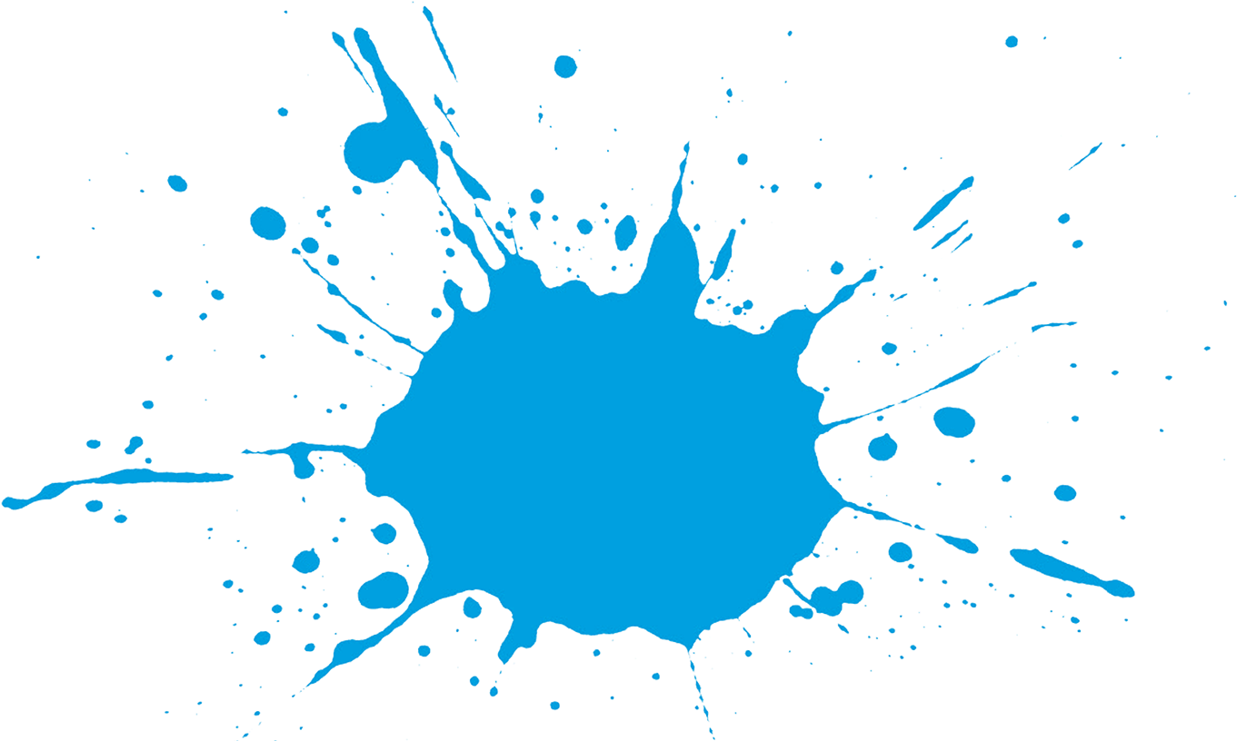 Blue_ Ink_ Splatter_ Vector_ Graphic PNG