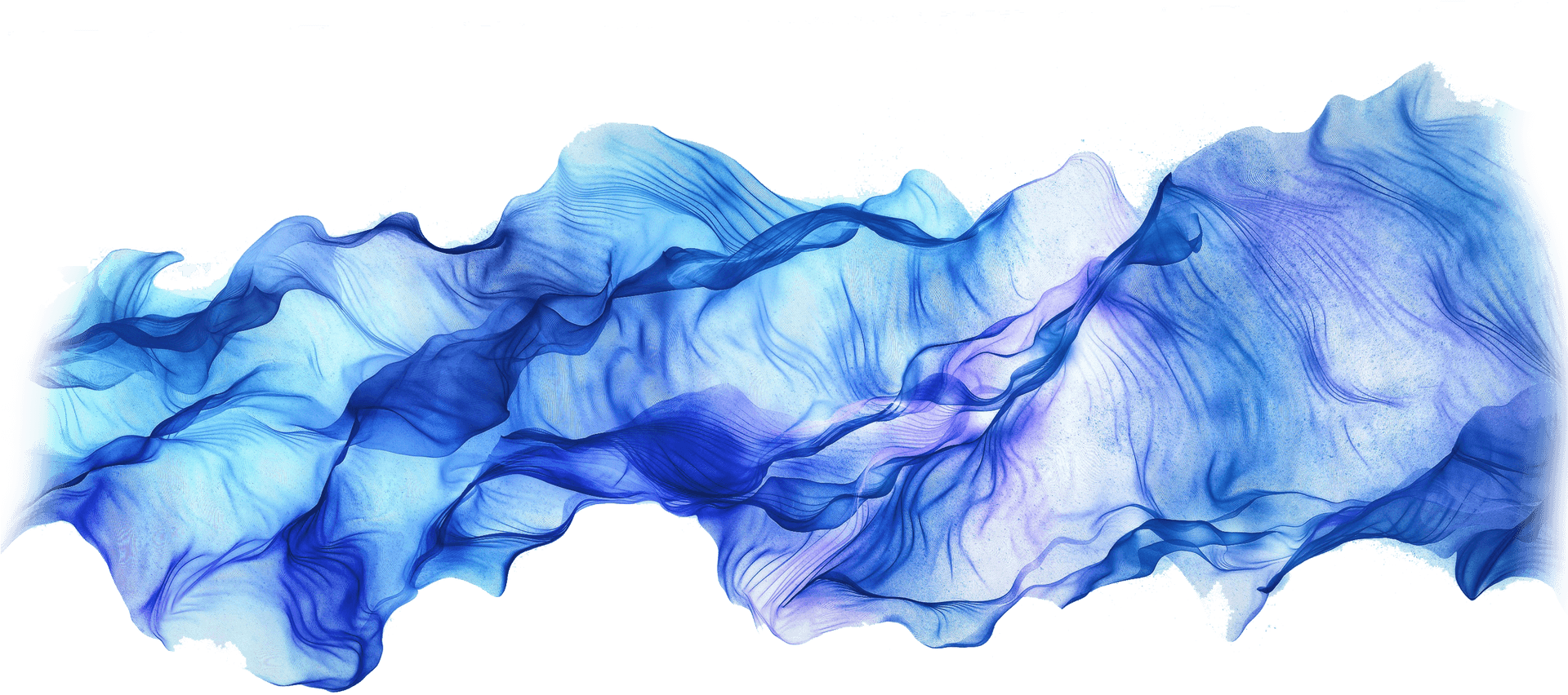 Blue_ Ink_ Wave_ Abstract_ Art.png PNG