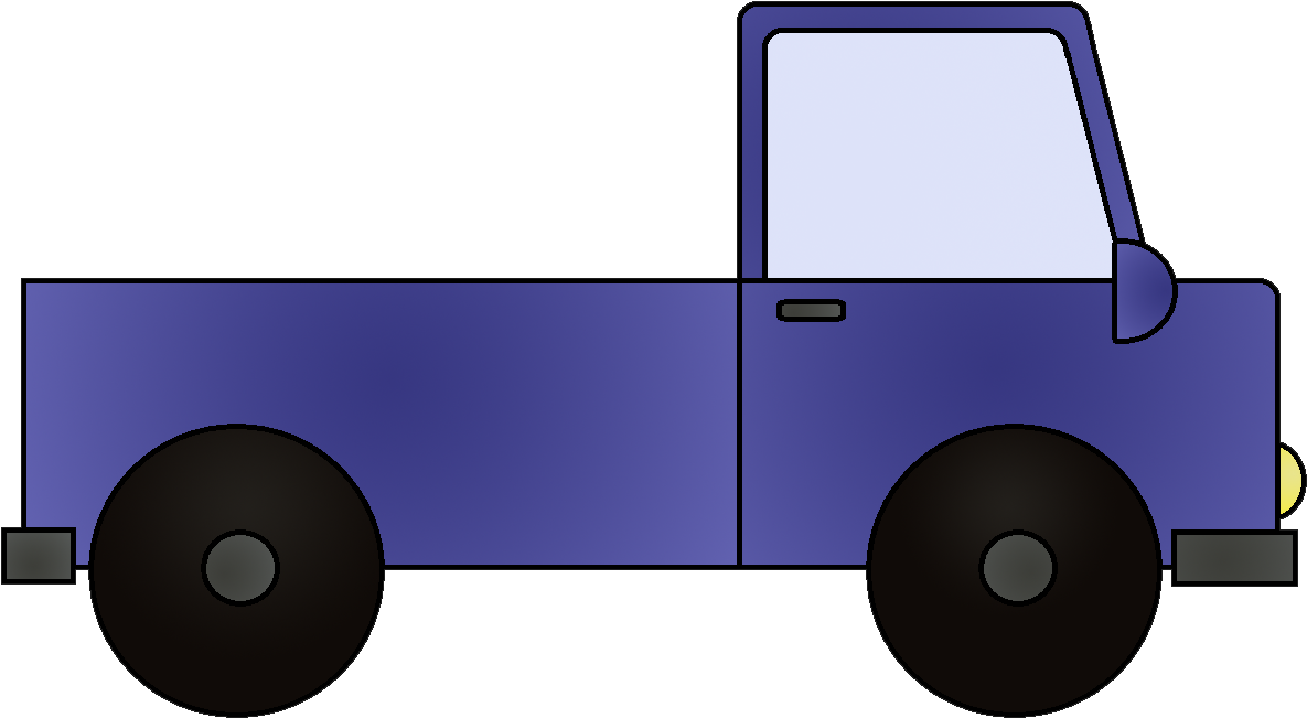 Blue_ Transport_ Truck_ Vector_ Graphic PNG