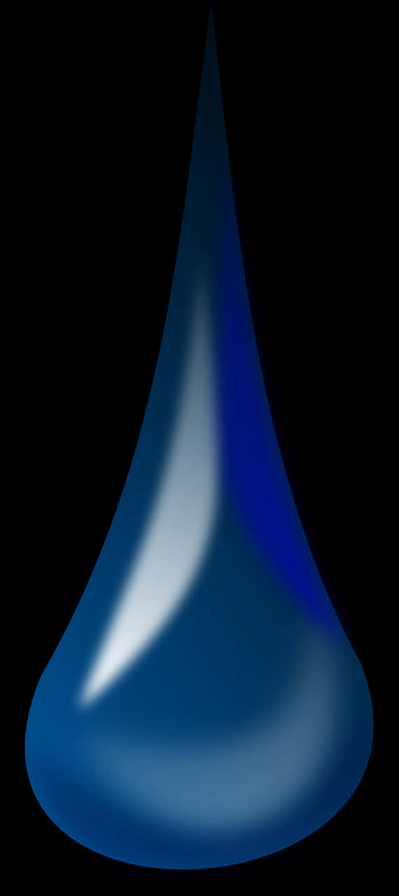 Blue_ Water_ Drop_ Graphic PNG