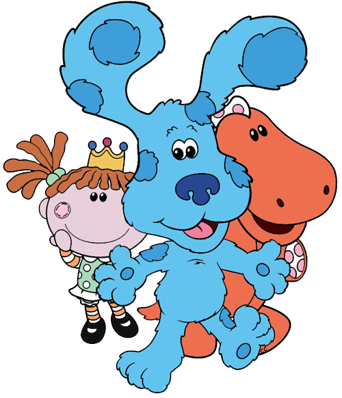 Blue_and_ Friends_ Cartoon_ Characters PNG