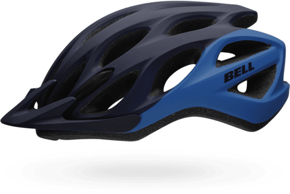 Blueand Black Bicycle Helmet PNG