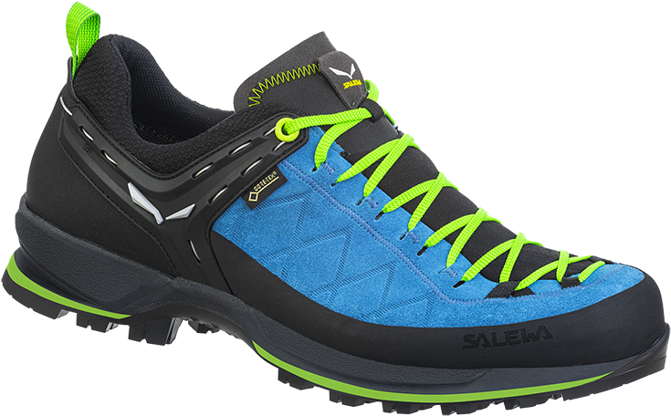 Blueand Black Trail Running Shoe PNG