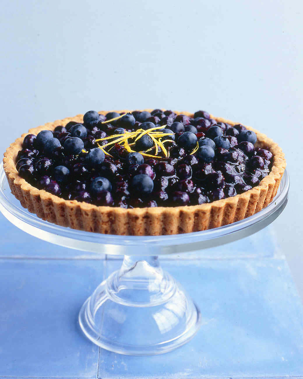 Deliciously Sweet Blueberry Tart Wallpaper