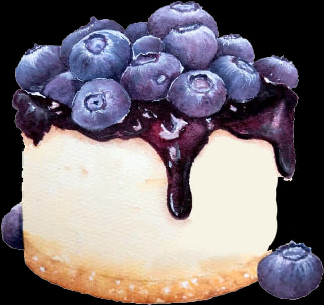 Blueberry Cheesecake Deliciousness.jpg PNG