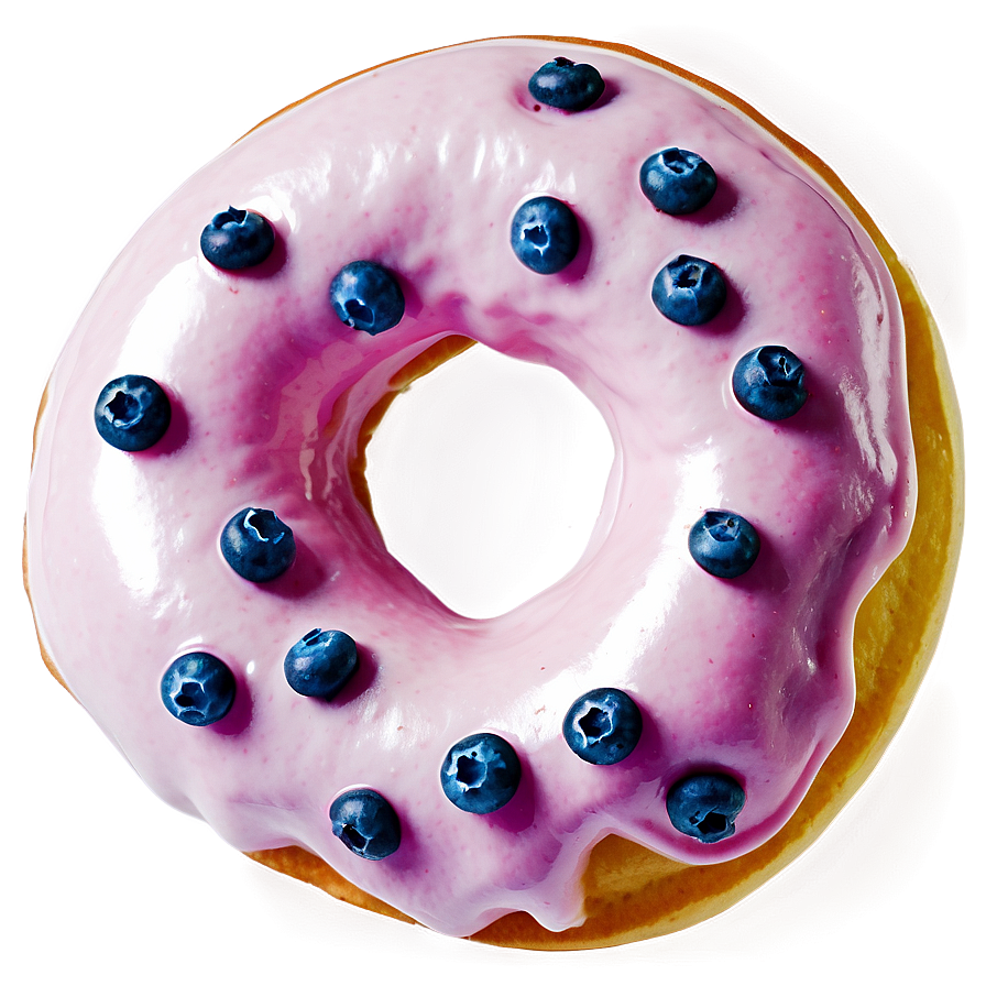 Blueberry Donut Png 7 PNG