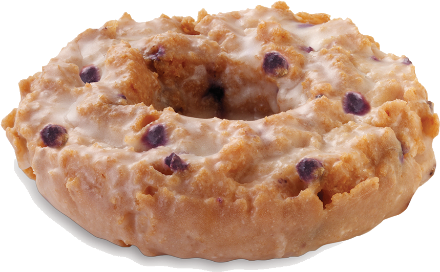 Blueberry Glazed Doughnut PNG