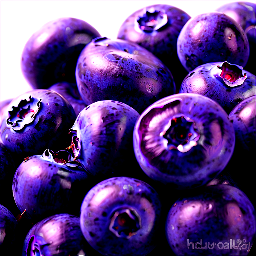 Blueberry Health Boost Png 05212024 PNG