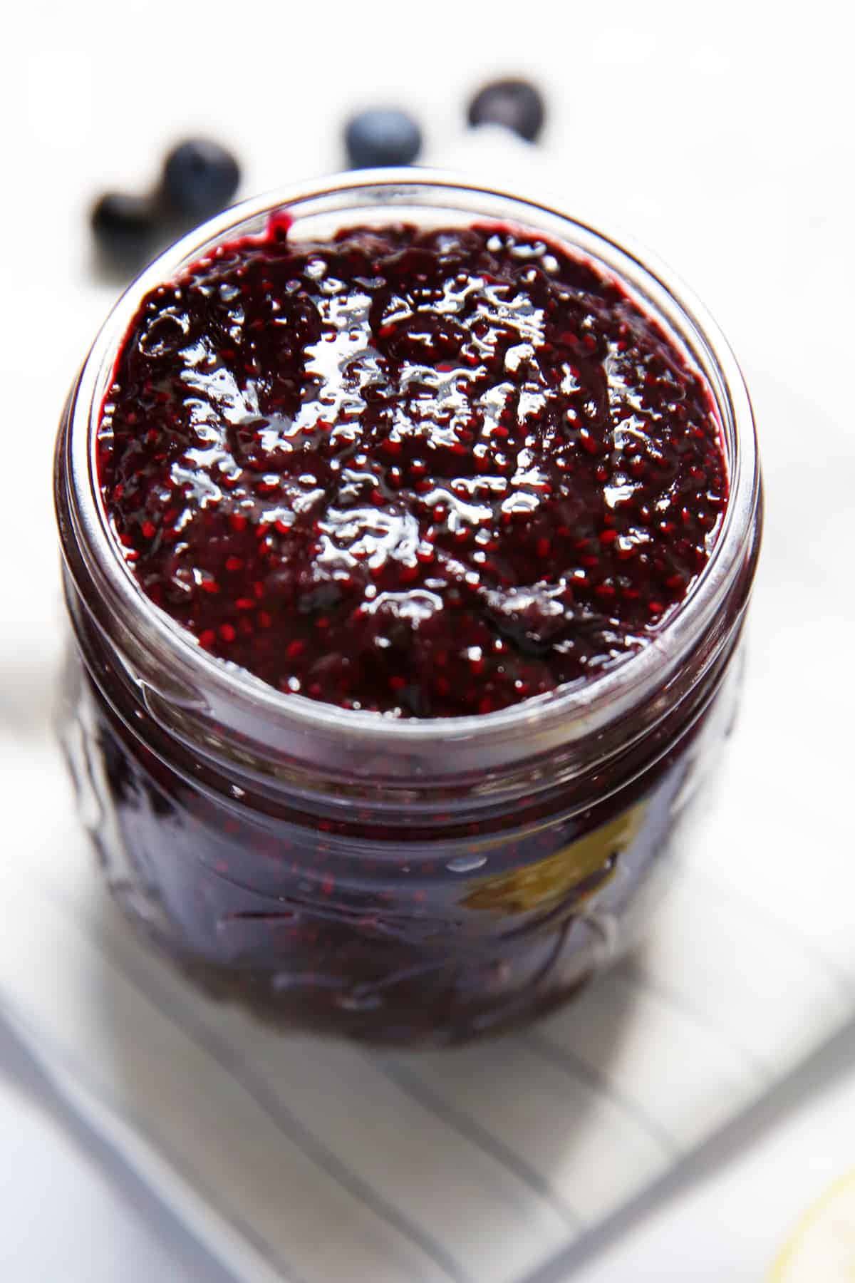 Freshly cooked Blueberry Jam Wallpaper