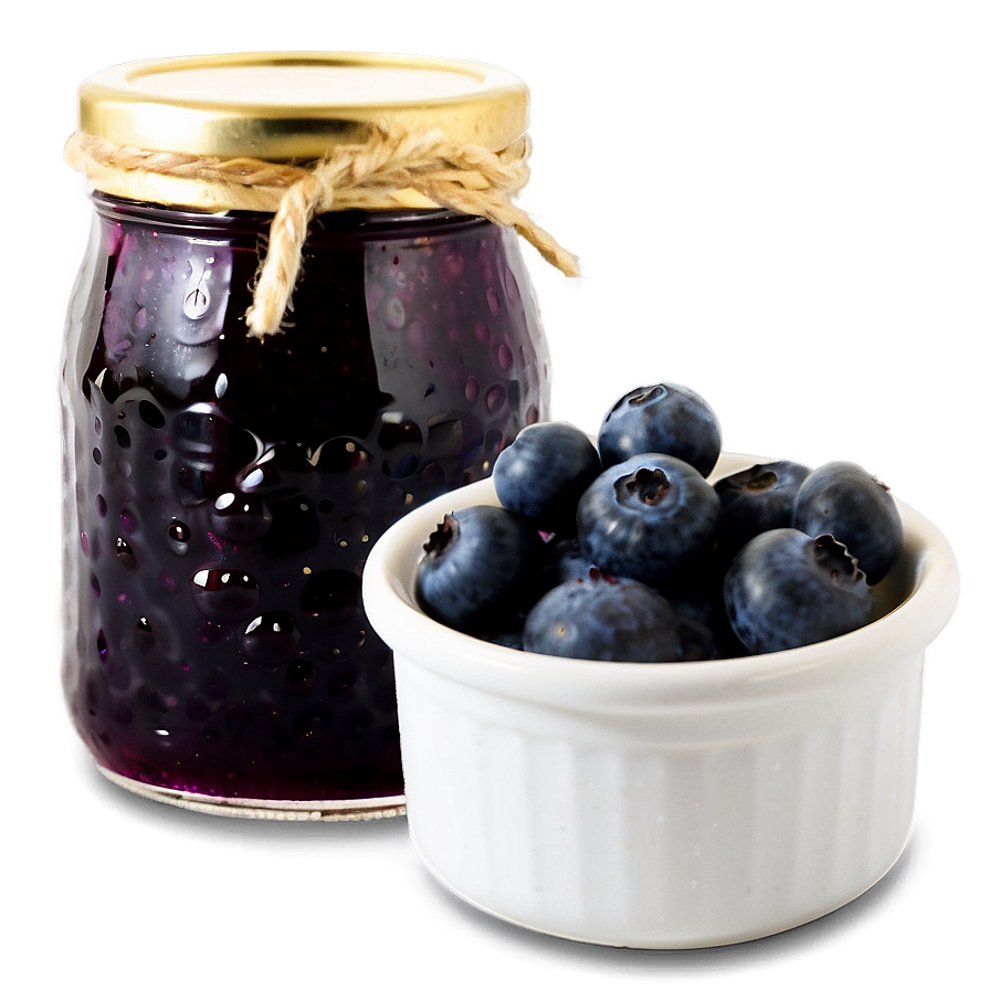 Download Blueberry Jam Recipe Png Nhj96 | Wallpapers.com