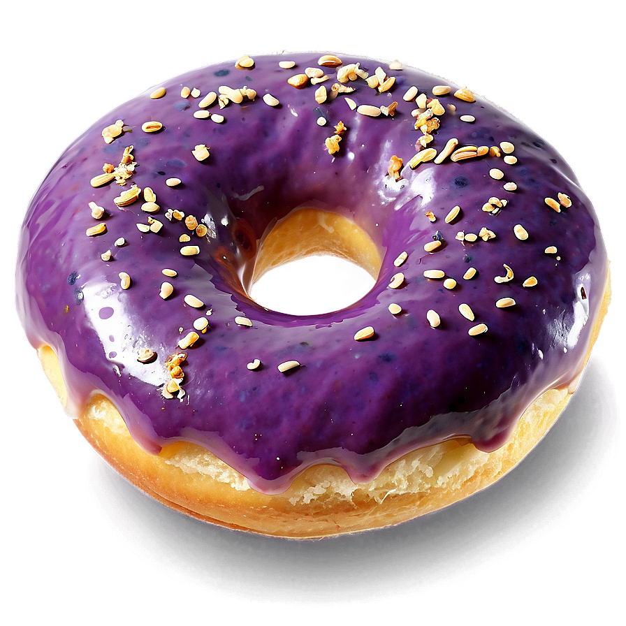 Blueberry Lemon Donut Png Kjb17 PNG