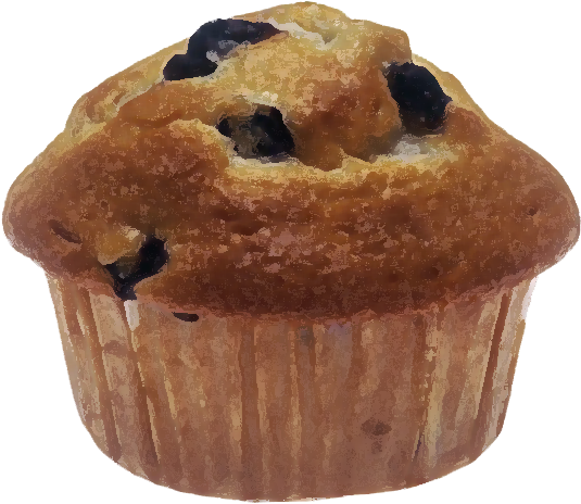 Blueberry Muffin Closeup.png PNG