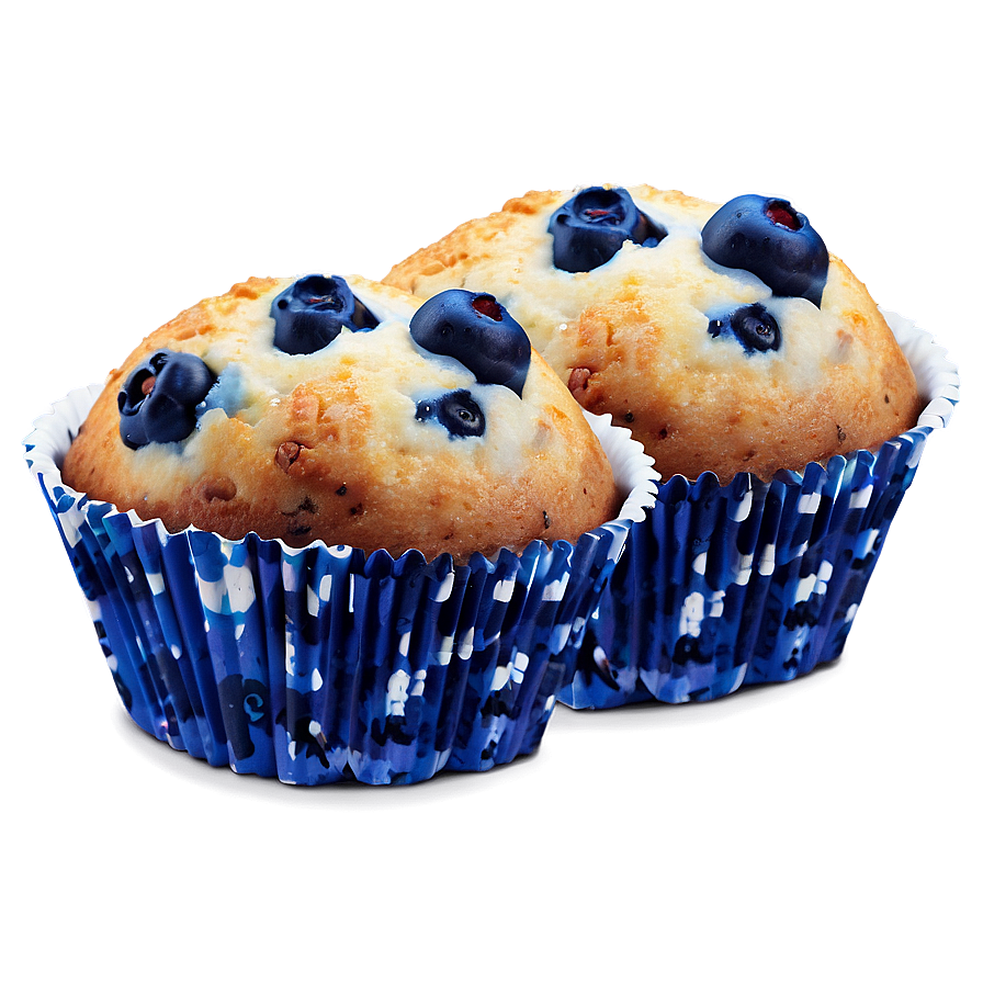 Blueberry Muffins Basket Png Tjx PNG