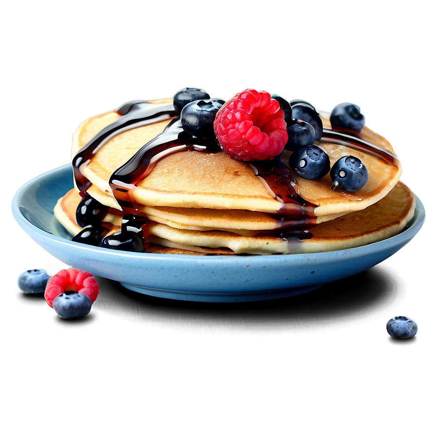 Download Blueberry Pancakes Png 05232024 | Wallpapers.com