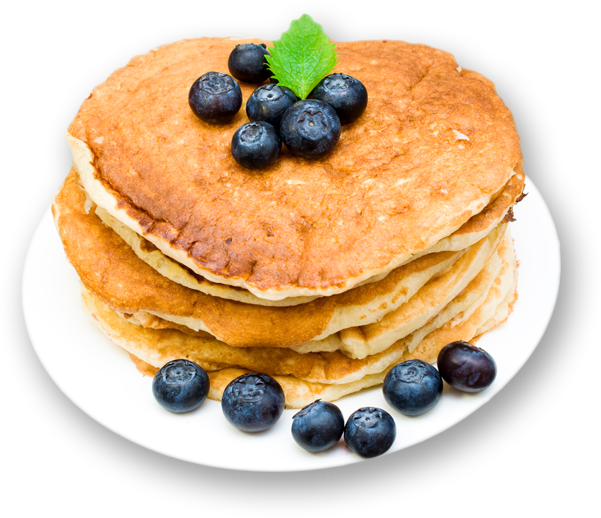 Blueberry Pancakes Stack.png PNG