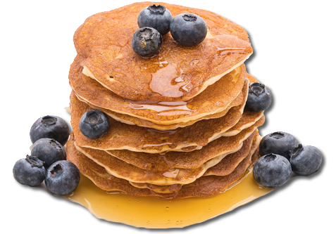 Blueberry Pancakeswith Syrup.png PNG