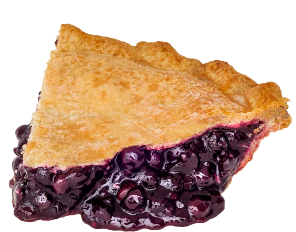 Blueberry Pie Slice Delicious Dessert.png PNG
