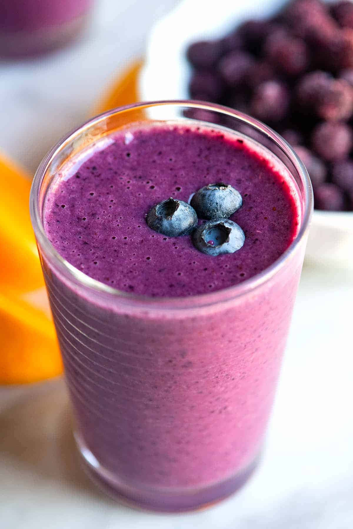 "Refreshing, healthy and delicious - the perfect Blueberry Smoothie!" Wallpaper