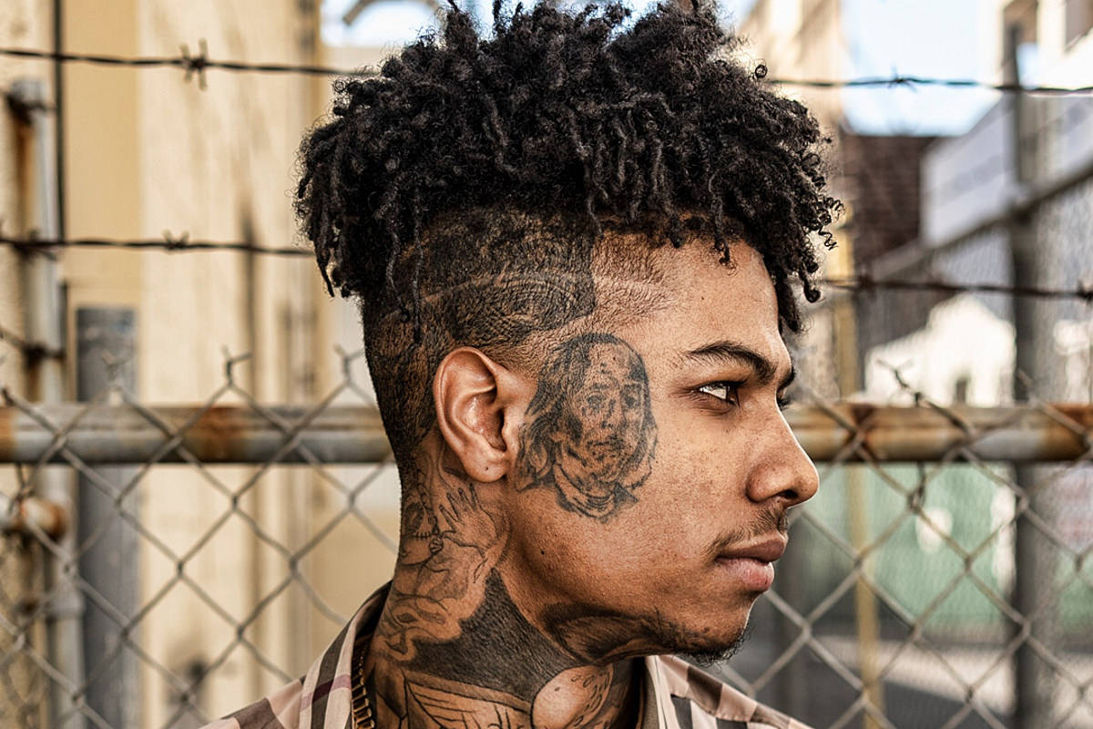 Blueface Ben Frankin Tattoo Picture