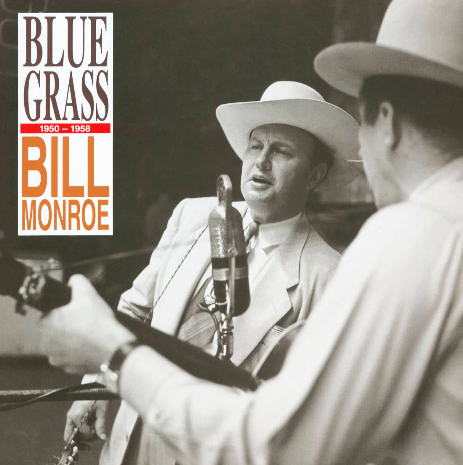 Billmonroe - La Copertina Dell'album Il Padre Della Musica Bluegrass Sfondo