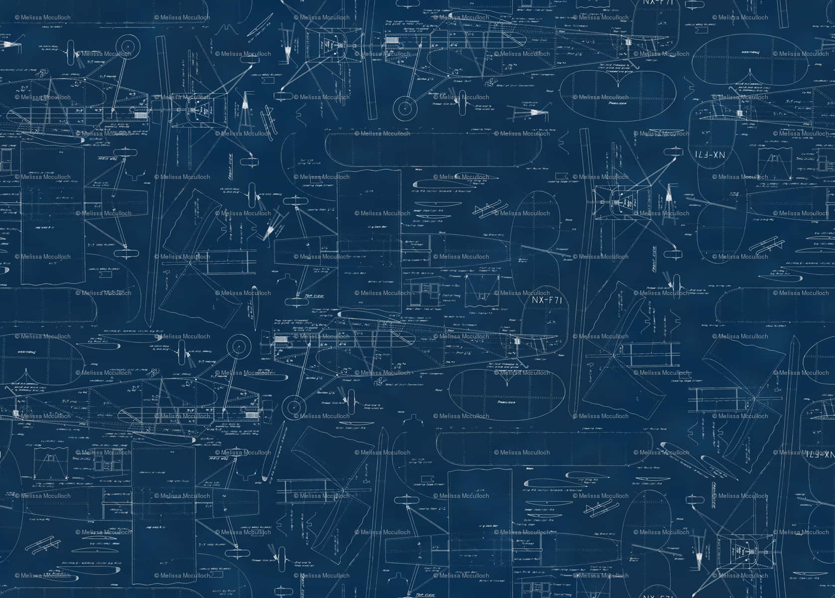 Blueprint Background Construction Design Wallpaper