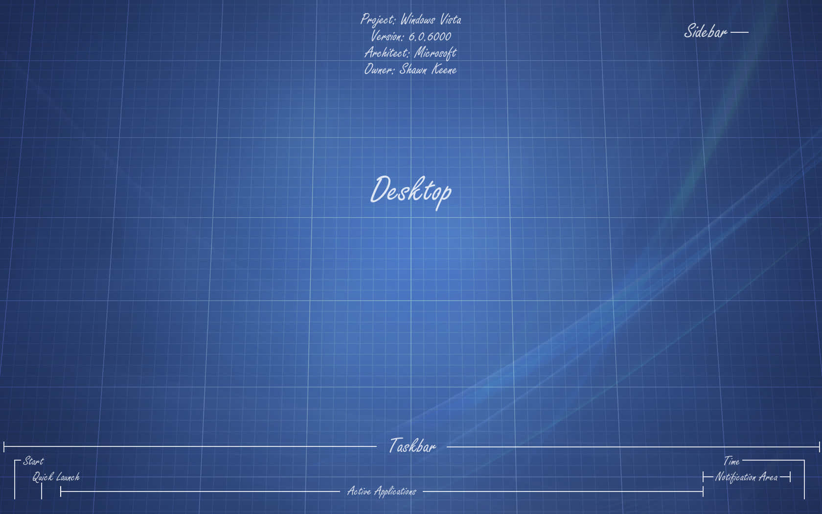 Blueprint Background Operating System Design Wallpaper