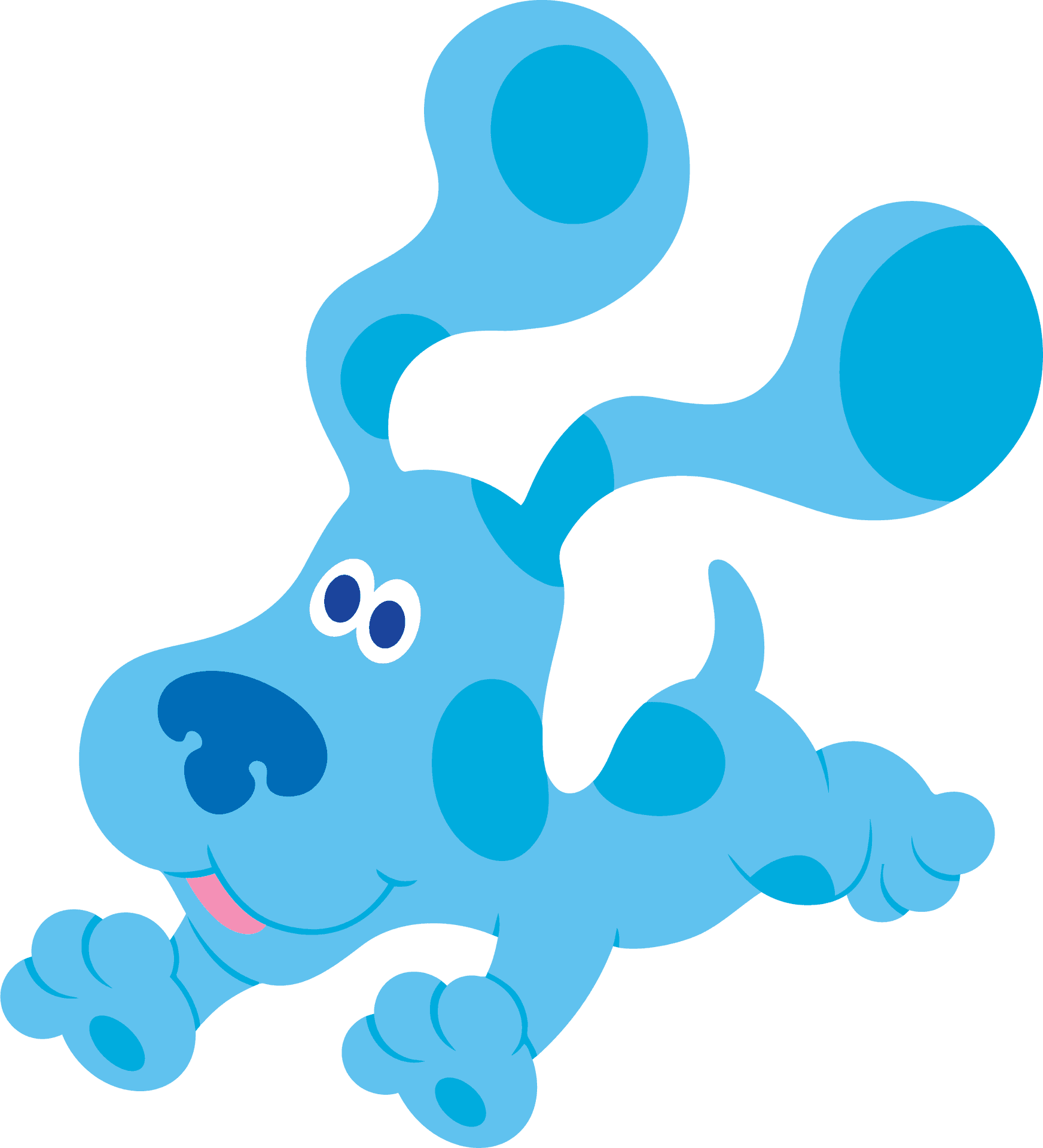 Bluethe Dog Blues Clues Cartoon PNG