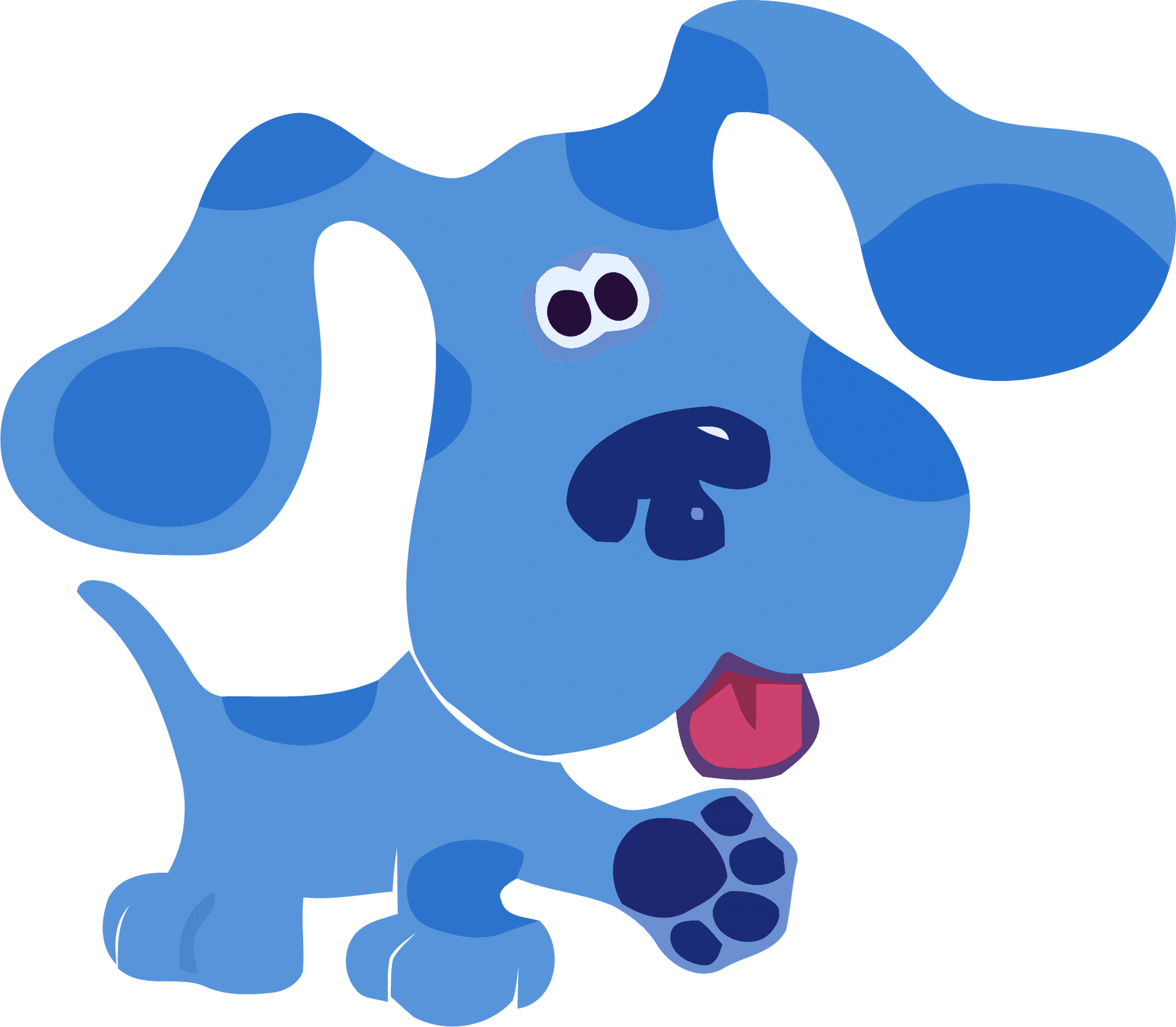 Bluethe Dog Blues Clues PNG
