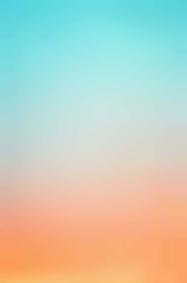 Blueto Orange Ombre Background Wallpaper