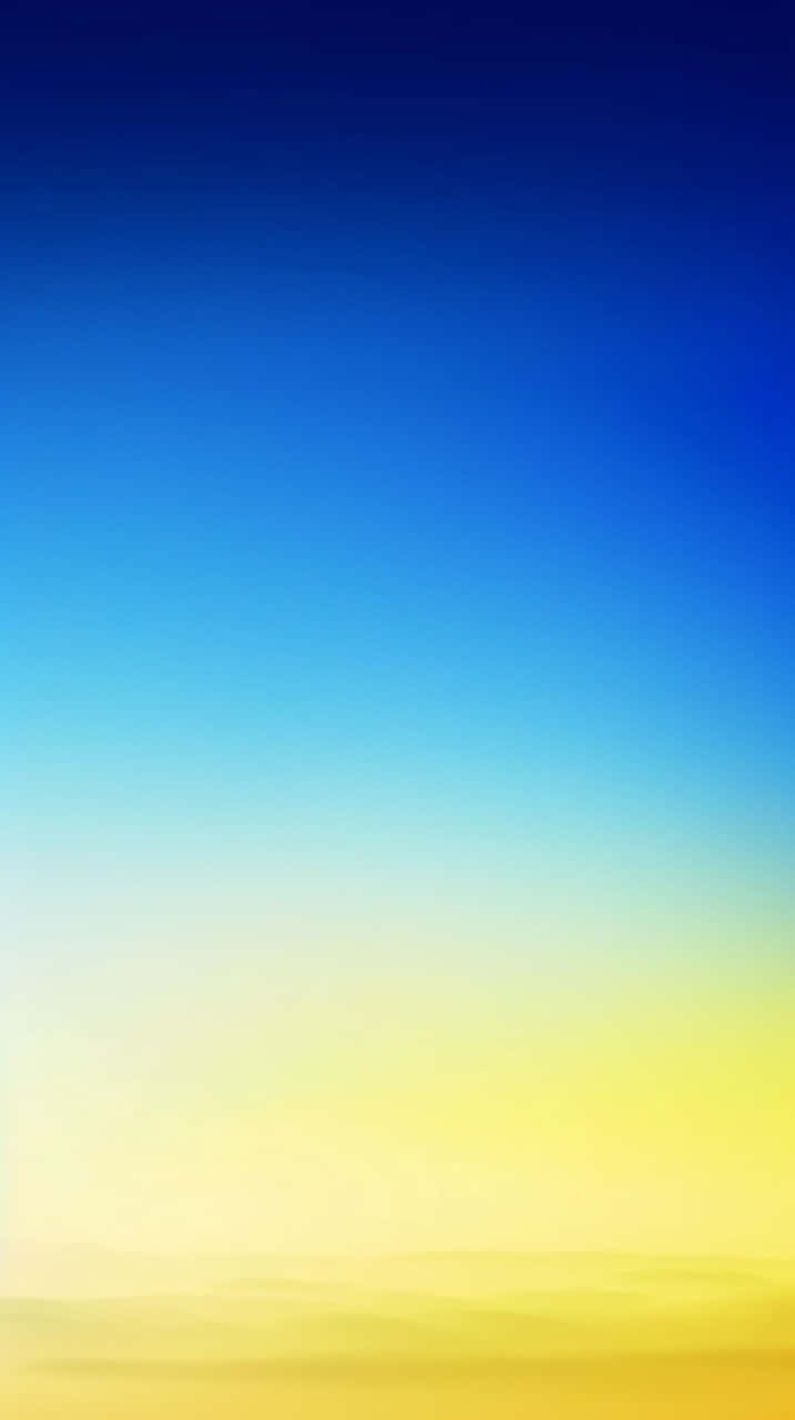 Blueto Yellow Gradient Background Wallpaper