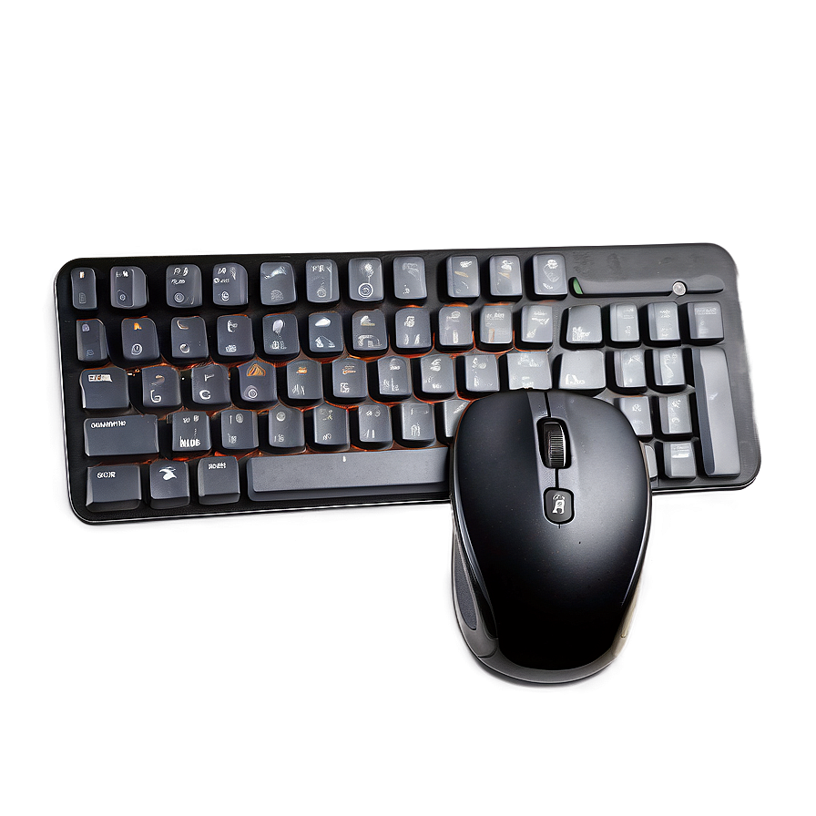 Bluetooth Keyboard And Mouse Pair Png Wto48 PNG