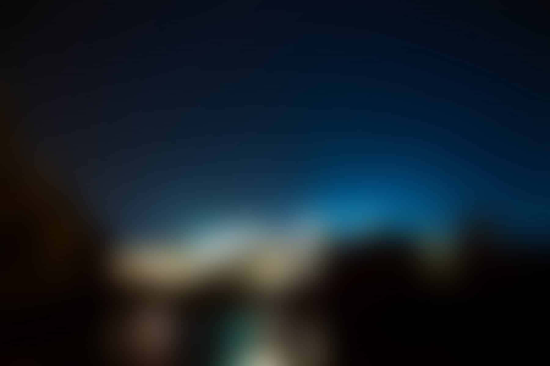 Blur Zoom Background Blue Light