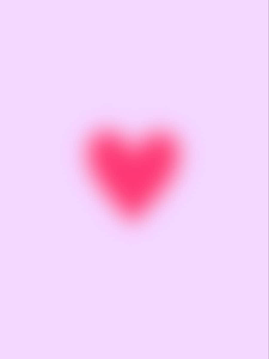 Blurred Heart Aura Wallpaper
