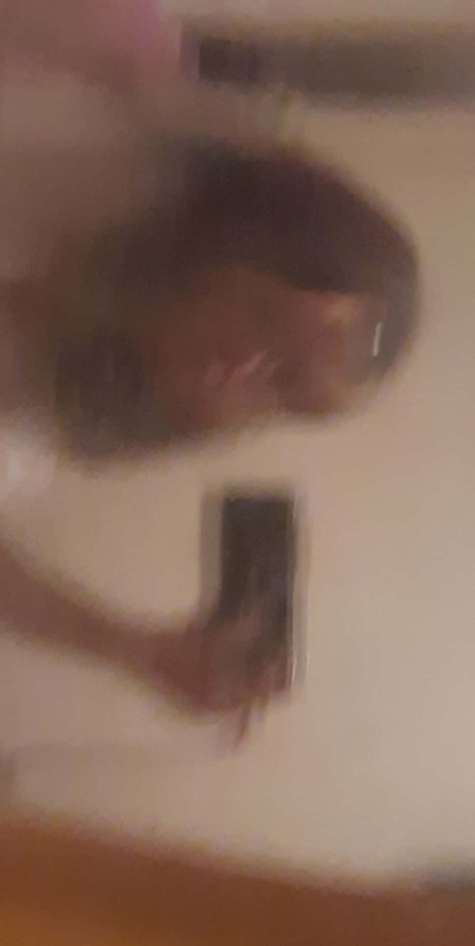Blurry Mirror Selfie Pretty Girl Picture
