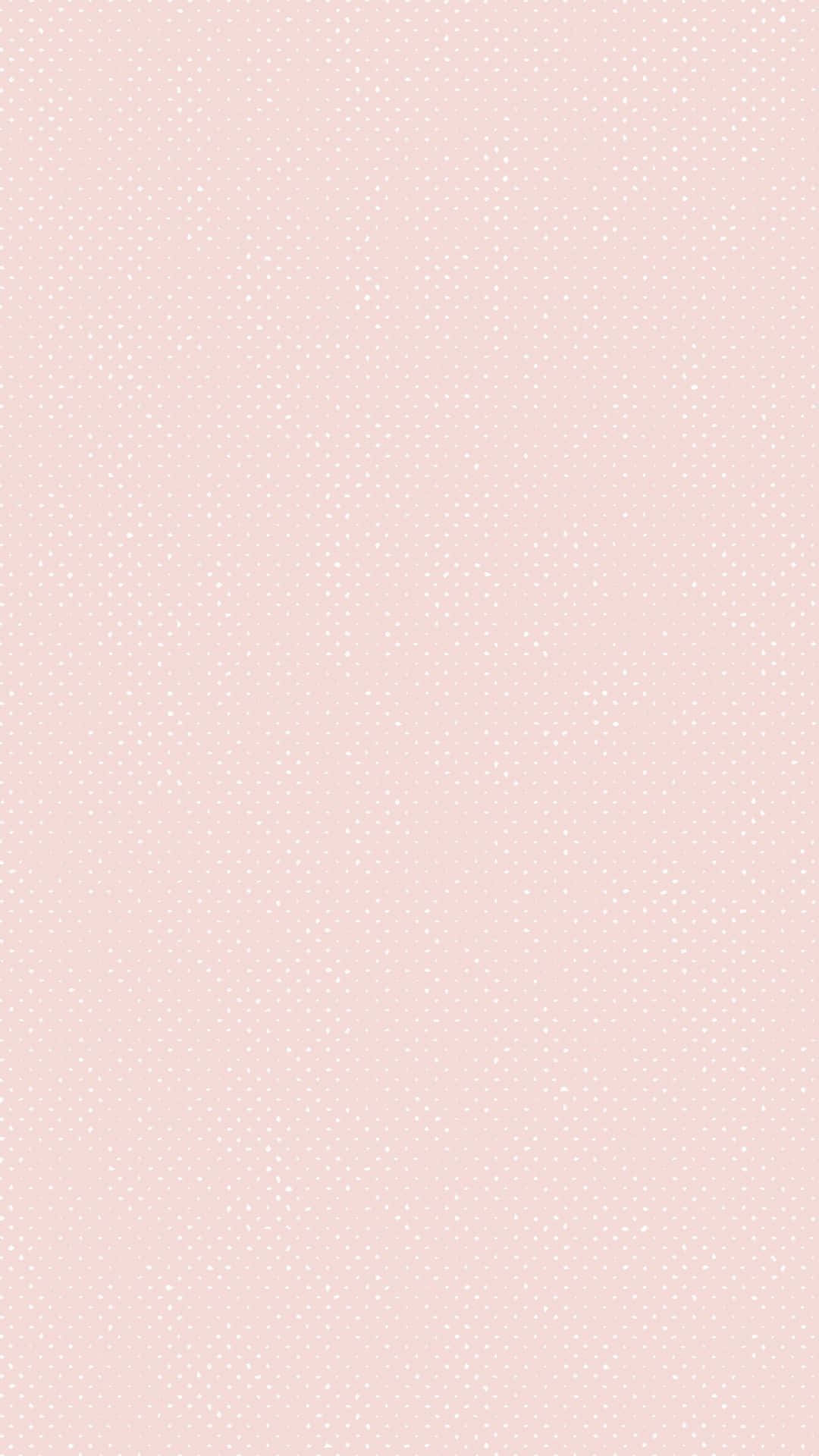 Blush Pink Polka Dot Background Wallpaper