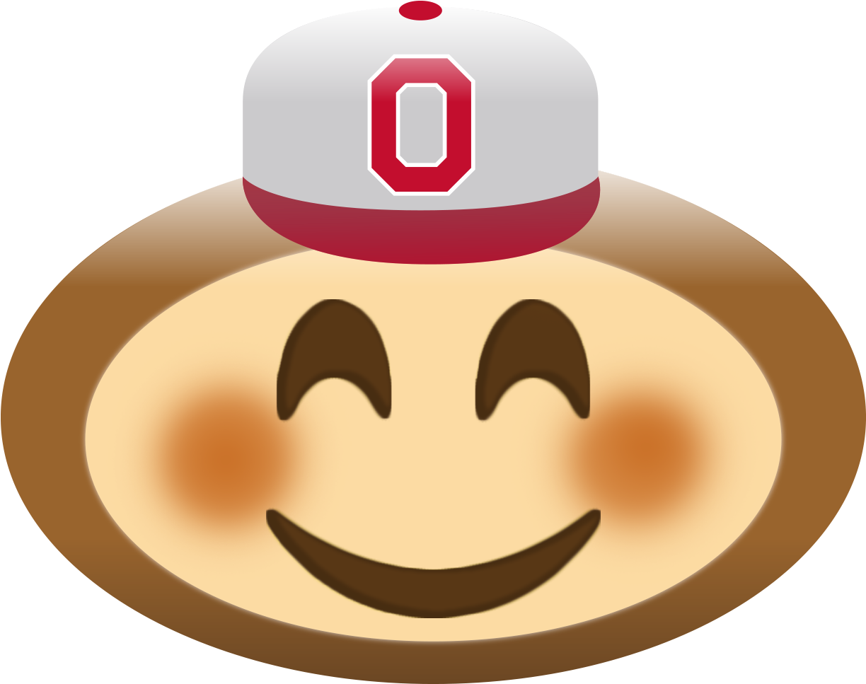 Blushing Emoji With Cap PNG
