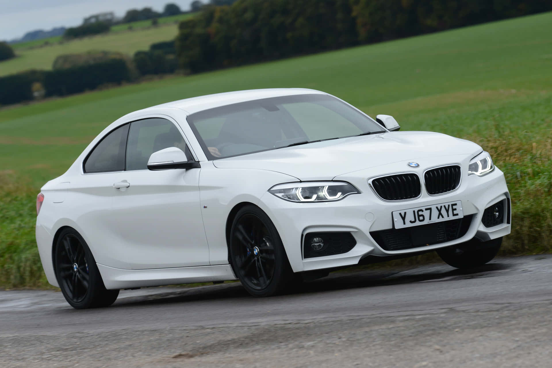 Stunning BMW 2 Series in Motion Wallpaper