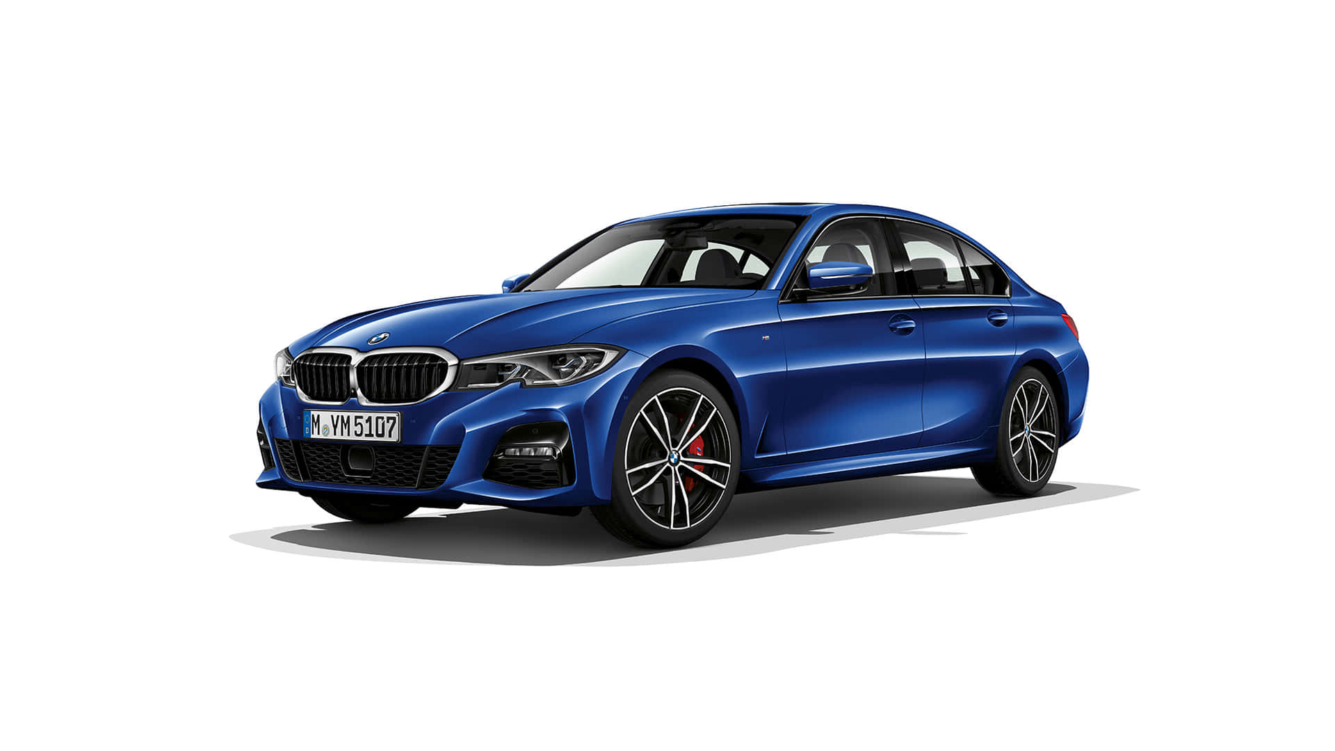 Striking new BMW 3 Series in sleek urban setting Wallpaper