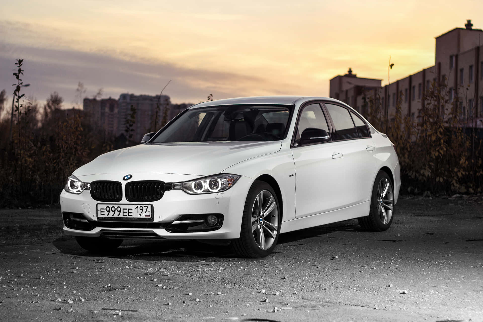Enjoy a Thrilling Ride with a BMW 328 Wallpaper