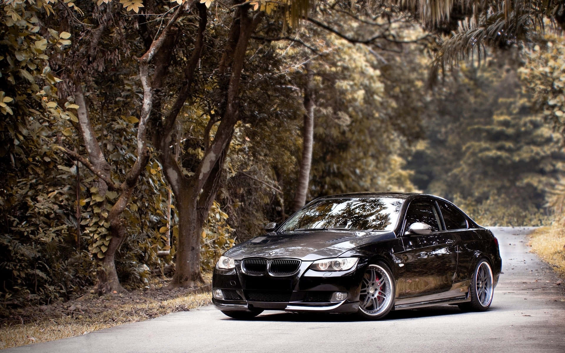 Enjoy a High-End Driving Experience with the BMW 328 Wallpaper