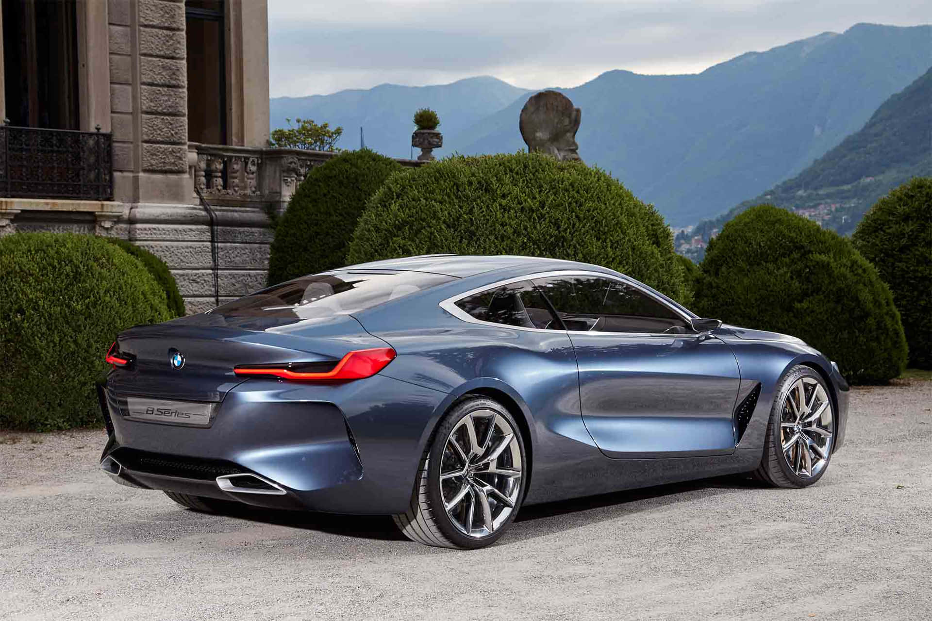 Sleek and Stylish BMW 8 Series Coupe Wallpaper