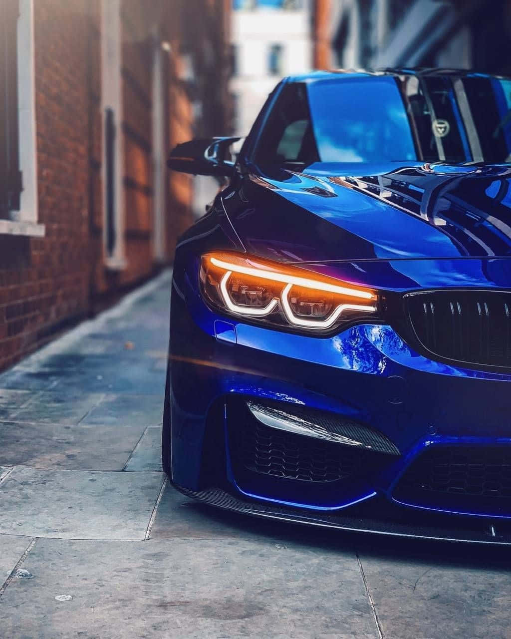 Blue Bmw Android Wallpaper